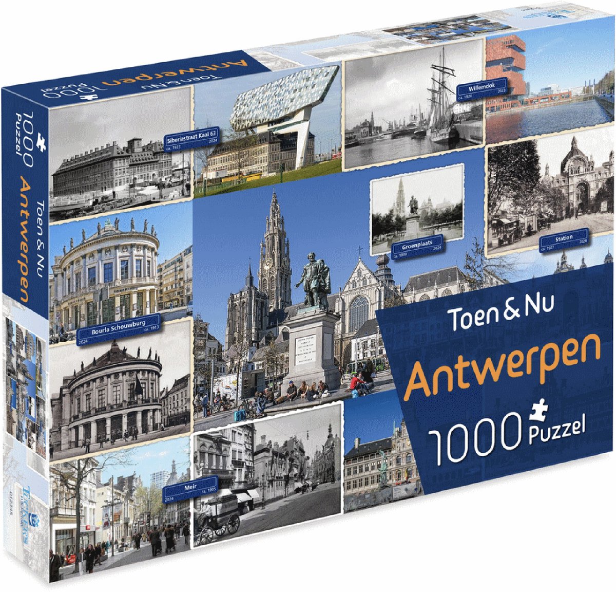 Tuckers Fun Factory legpuzzel Antwerpen 1000 stukjes puzzelplezier.